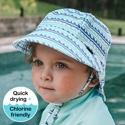 BEDHEAD SWIM LEGIONNAIRE FLAP BEACH HAT | RIPTIDE