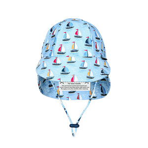 Bedhead Legionnaire Swim Flap Sunhat - Sails