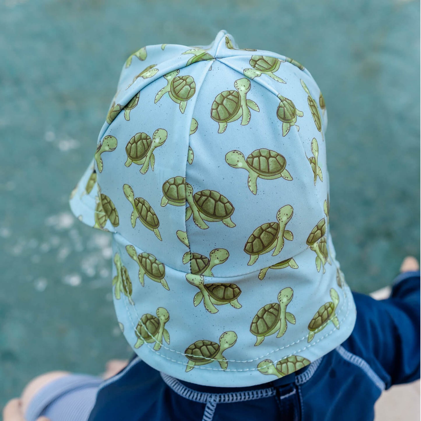 BEDHEAD SWIM LEGIONNAIRE FLAP BEACH HAT | SHELDON