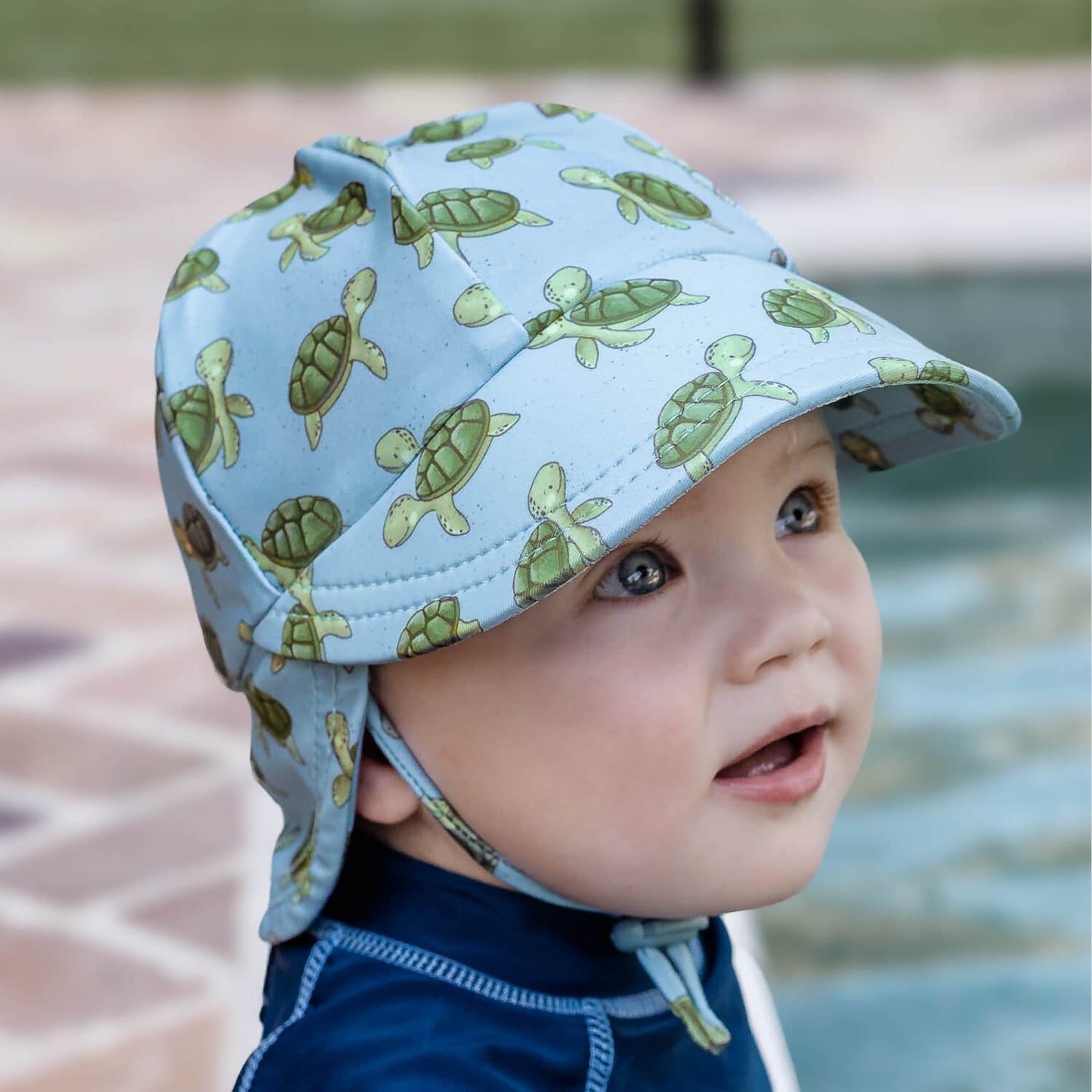 BEDHEAD SWIM LEGIONNAIRE FLAP BEACH HAT | SHELDON