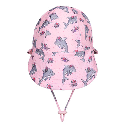 BEDHEAD SWIM LEGIONNAIRE FLAP BEACH HAT | DOLPHIN