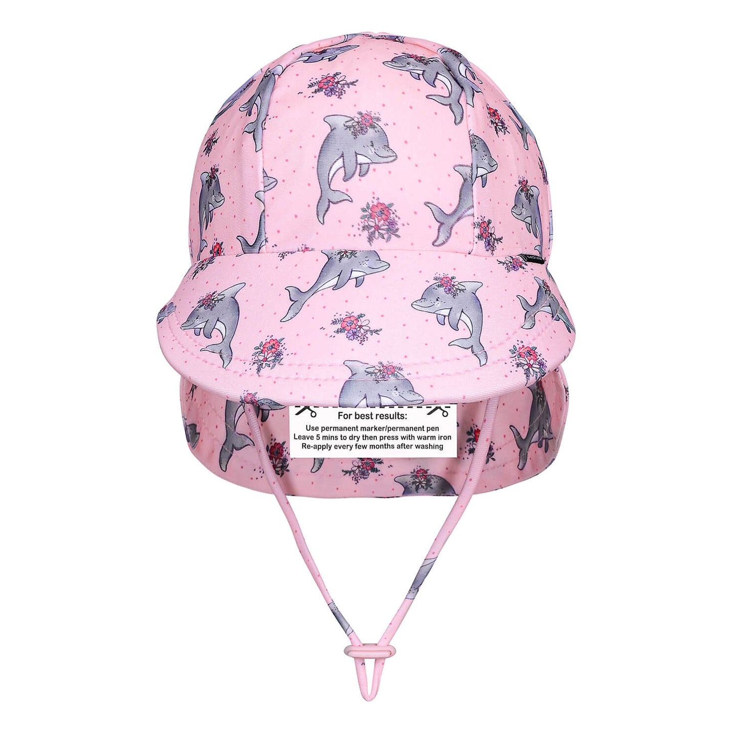 BEDHEAD SWIM LEGIONNAIRE FLAP BEACH HAT | DOLPHIN