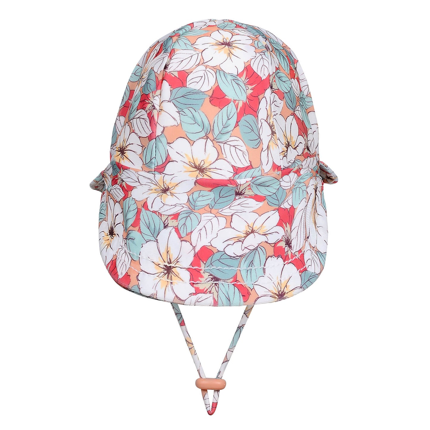 BEDHEAD SWIM LEGIONNAIRE FLAP BEACH HAT | HIBISCUS