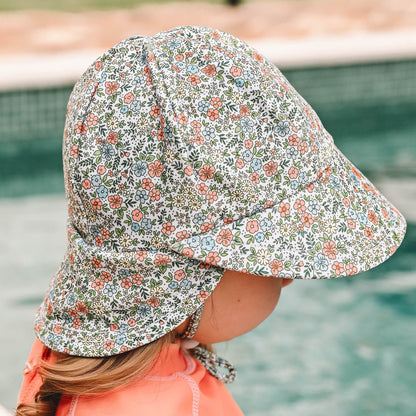 BEDHEAD SWIM LEGIONNAIRE FLAP BEACH HAT | OLIVIA