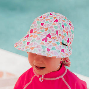 Bedhead Baby Legionnaire Swim Flap Sunhat - Sweetheart