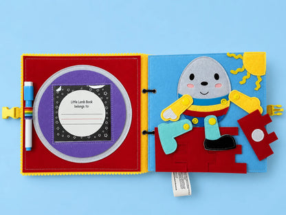 WONDERTIVITY | BUSY BOOK NURSERY RHYME  | LITTLE LAMB