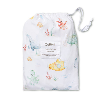 SNUGGLE HUNNY | FITTED COT SHEET | LITTLE SUBS