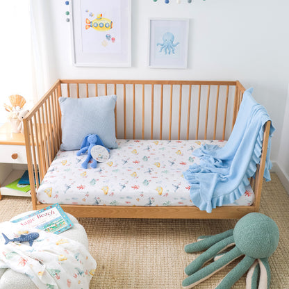 SNUGGLE HUNNY | FITTED COT SHEET | LITTLE SUBS