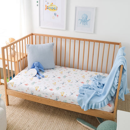 SNUGGLE HUNNY | FITTED COT SHEET | LITTLE SUBS