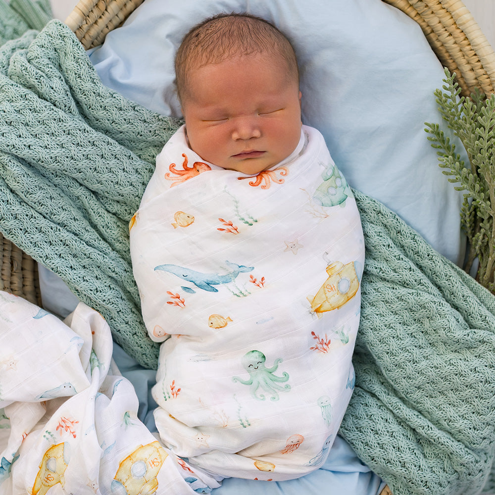 SNUGGLE HUNNY | ORGANIC MUSLIN WRAP | LITTLE SUBS