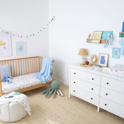 SNUGGLE HUNNY | FITTED COT SHEET | LITTLE SUBS