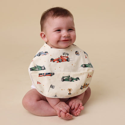 Snuggle Baby Bib | Little Racers