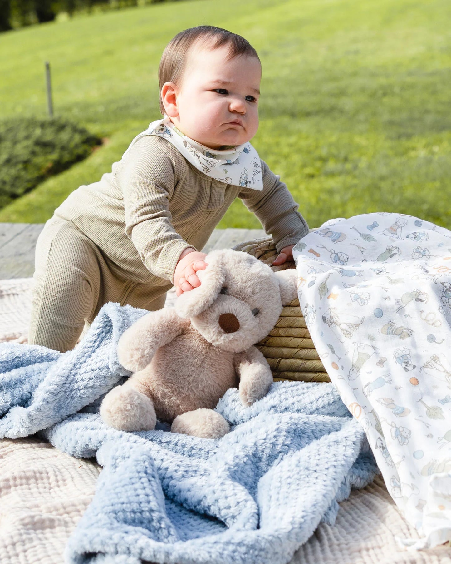 LITTLE LINEN BOXED BABY GIFT SET | BARKLIFE DOG