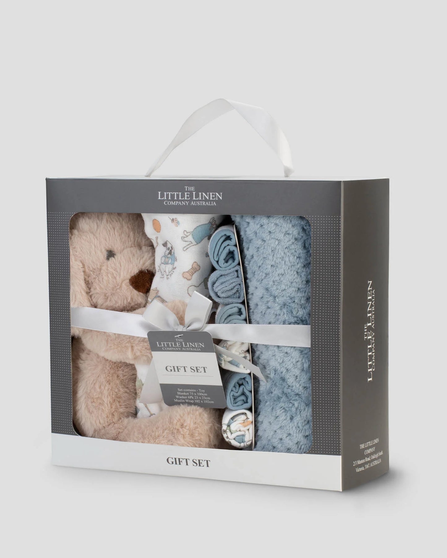 LITTLE LINEN BOXED BABY GIFT SET | BARKLIFE DOG