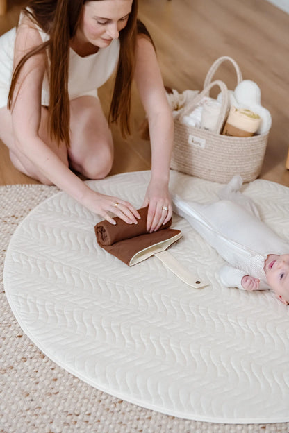 KIIN | LUXE TRAVEL CHANGE MAT | CHOCOLATE