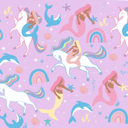 CHINO CLUB BABY CHINO CUP WITH LID | MERMAIDS AND UNICORNS