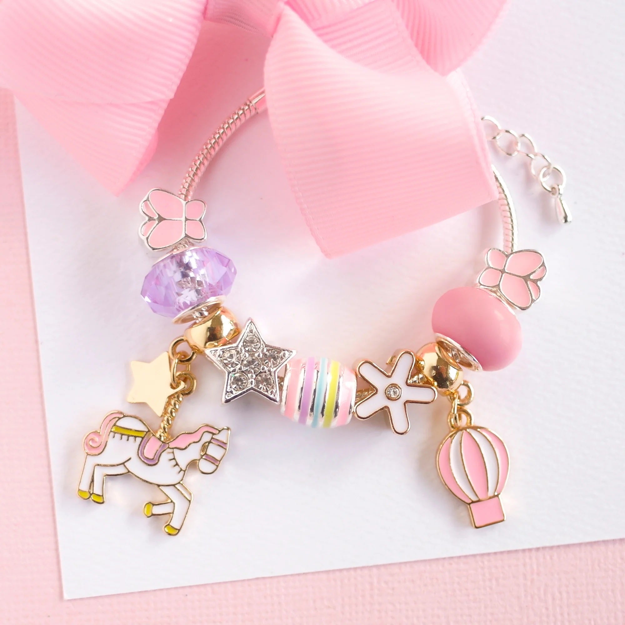 Lauren Hinkley Charm Bracelet - Unicorn Carousel