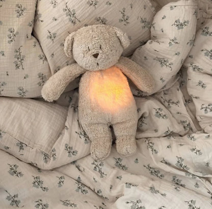 MOONIE ORGANIC HUMMING BEAR | CAPPUCCINO