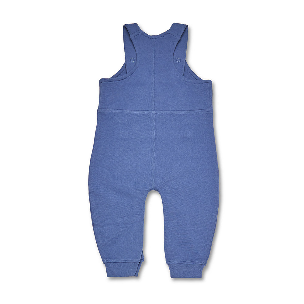 SNUGGLE HUNNY ORGANIC JOEY OVERALL | NAVY