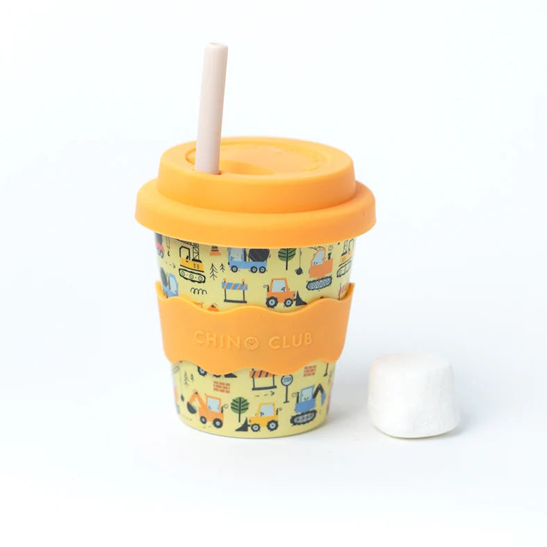 Baby Chino Cup with Lid - Digger