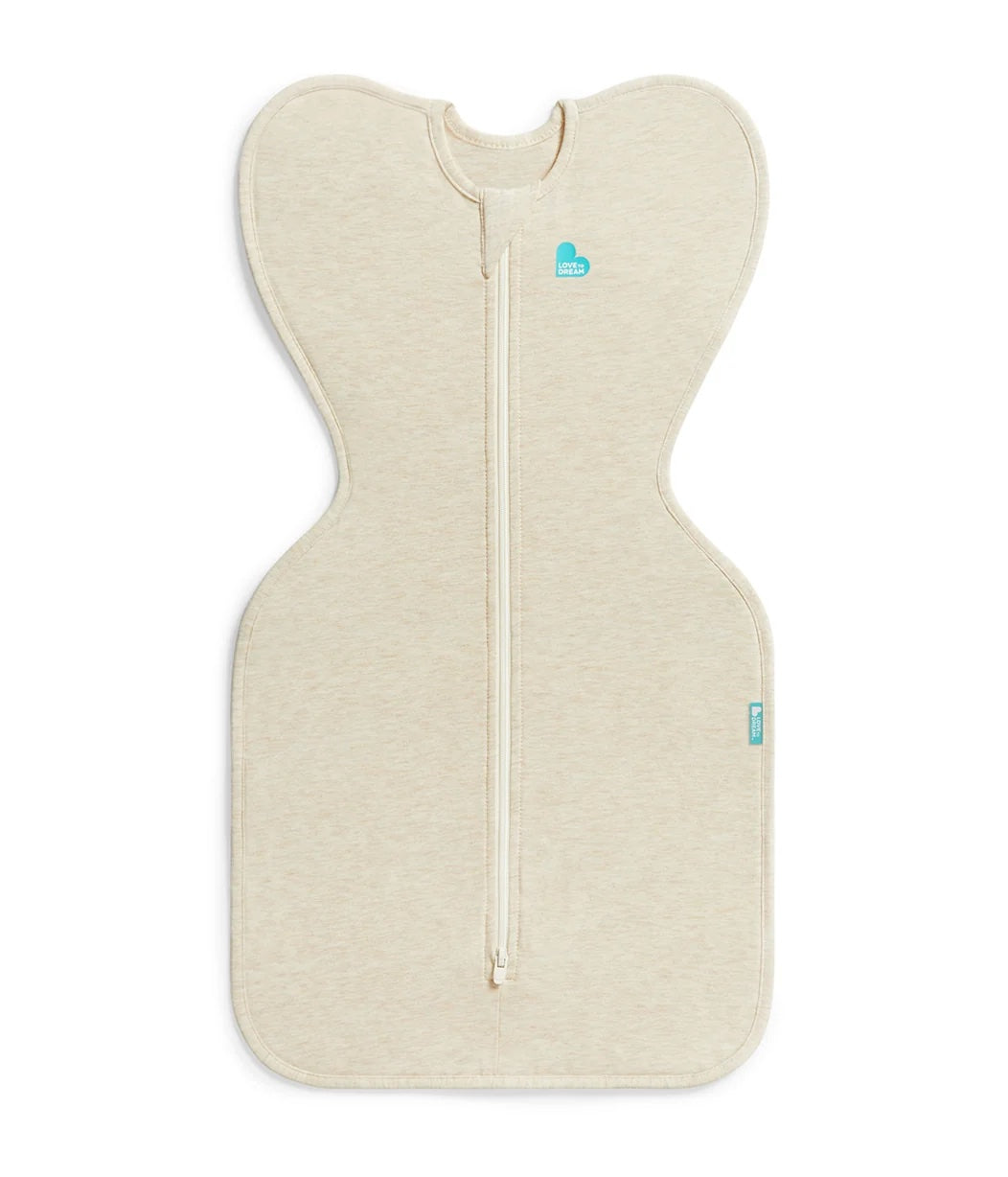 LOVE TO DREAM SWADDLE UP SLEEPING BAG 1.0 TOG | OATMEAL