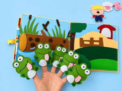 WONDERTIVITY | BUSY BOOK NURSERY RHYME  | LITTLE LAMB