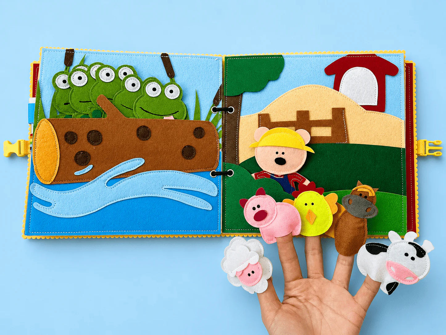 WONDERTIVITY | BUSY BOOK NURSERY RHYME  | LITTLE LAMB