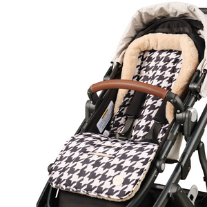 OiOi Reversible Pram Liner - Houndstooth