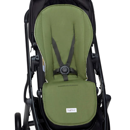 SNUGGLE HUNNY | UNIVERSAL REVERSIBLE PRAM LINER | DIGGERS AND TRACTORS