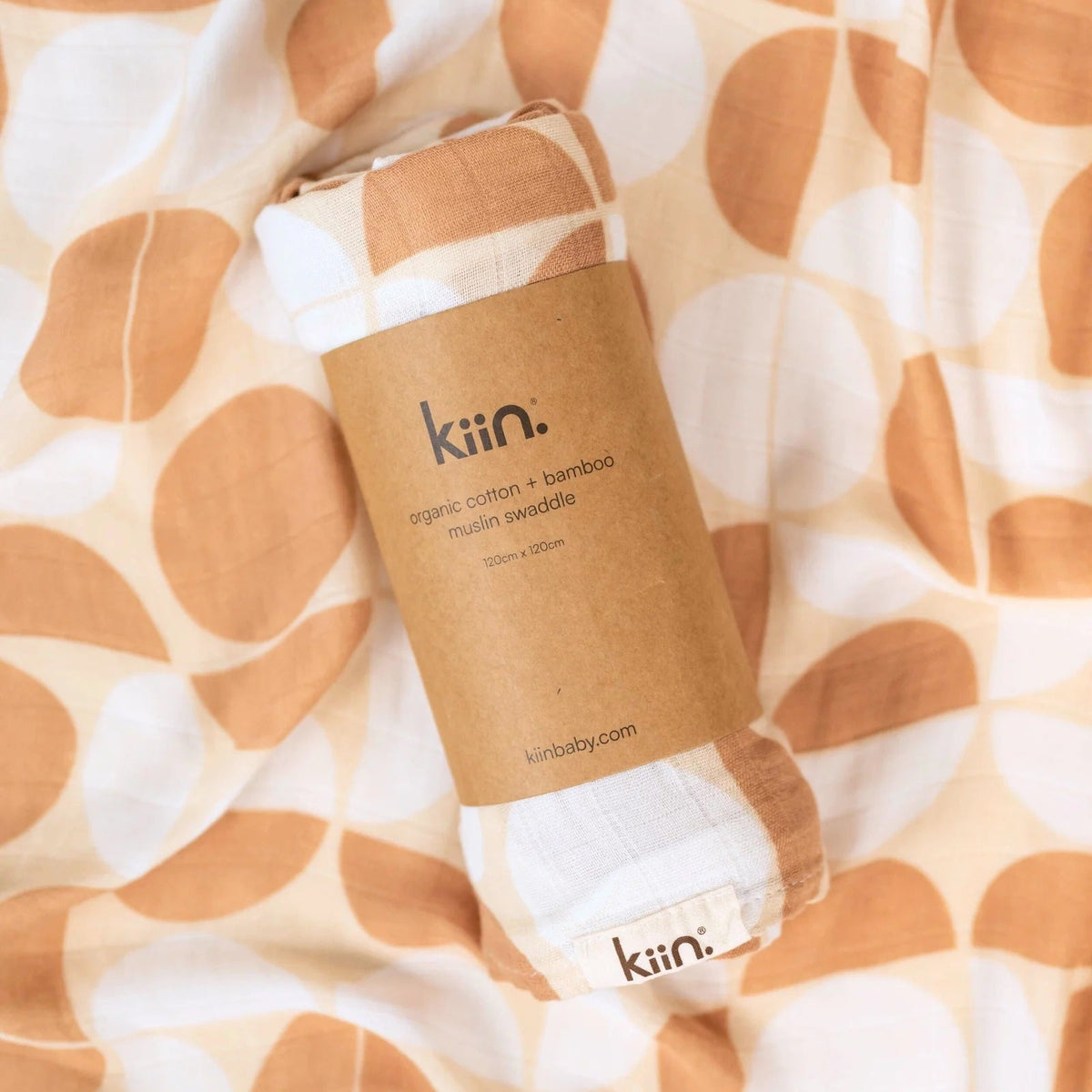 KIIN | BABY SWADDLE | PEBBLE