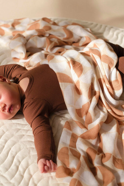 KIIN | BABY SWADDLE | PEBBLE