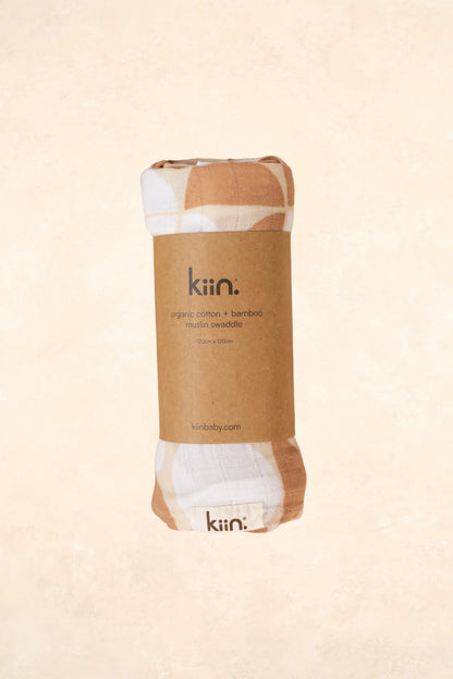 KIIN | BABY SWADDLE | PEBBLE