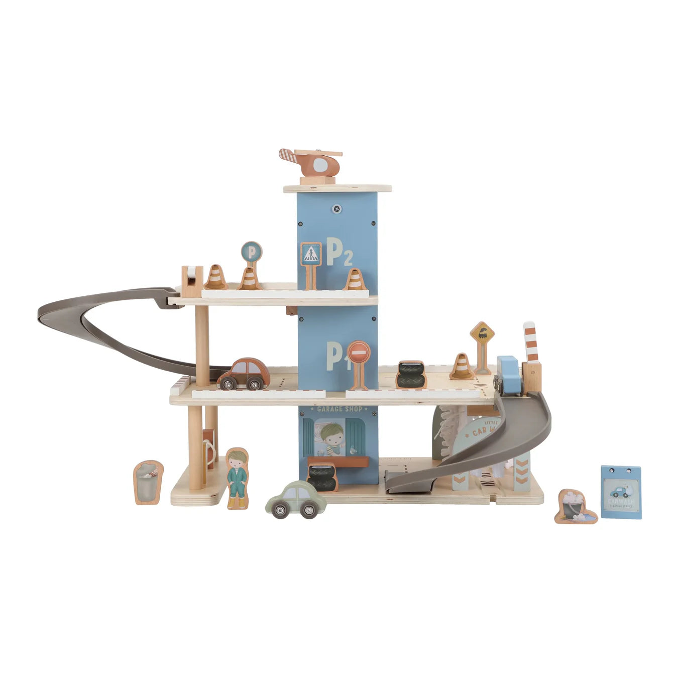 LITTLE DUTCH WOODEN GARAGE