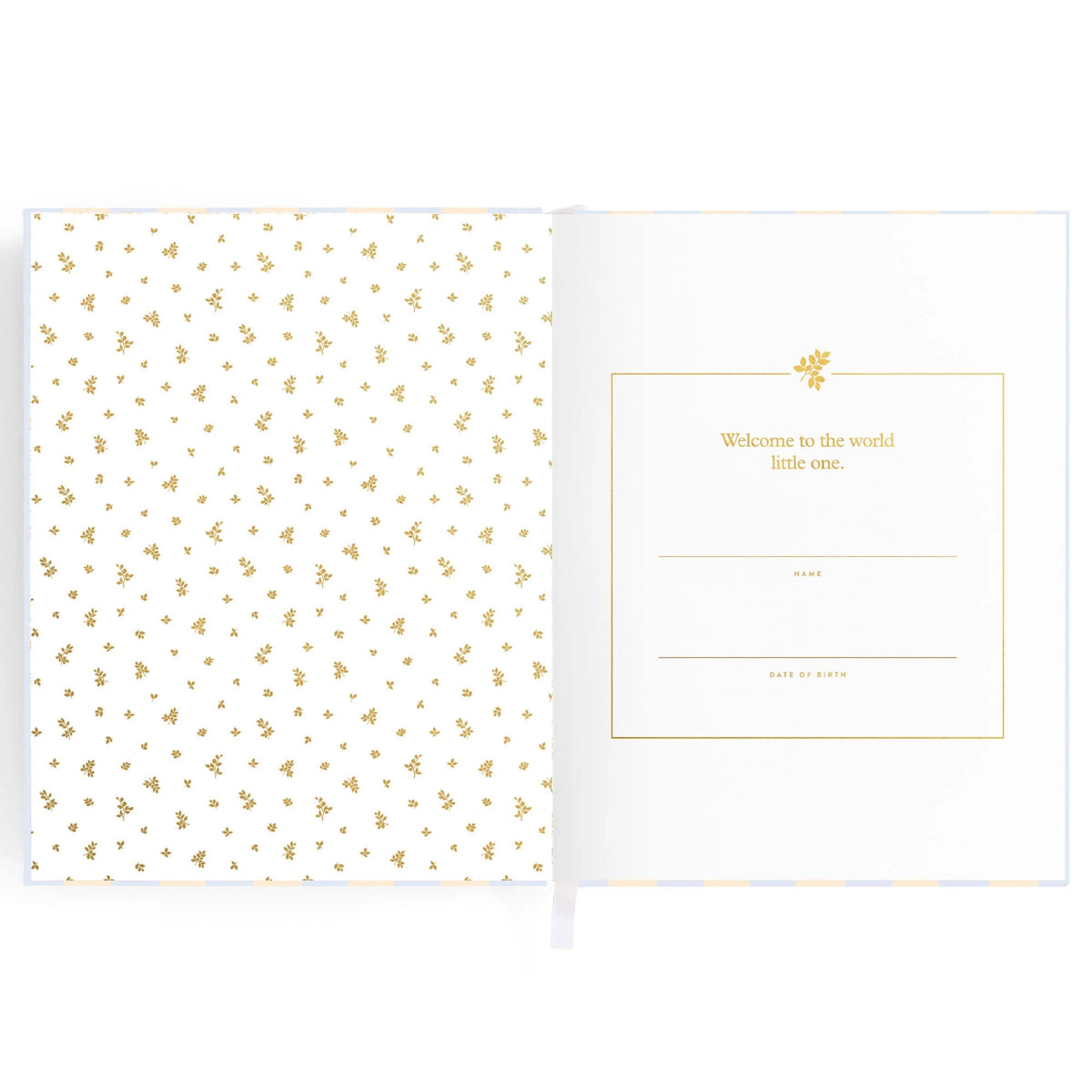 Fox and Fallow Baby Journal - Petal Stripe - Angus & Dudley Collections