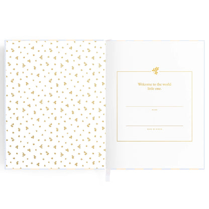 Fox and Fallow Baby Journal - Petal Stripe - Angus & Dudley Collections