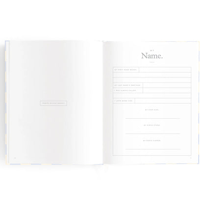 Fox and Fallow Baby Journal - Petal Stripe