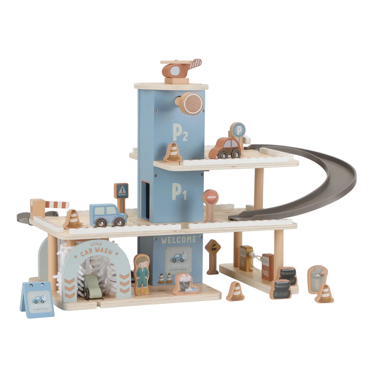 LITTLE DUTCH WOODEN GARAGE