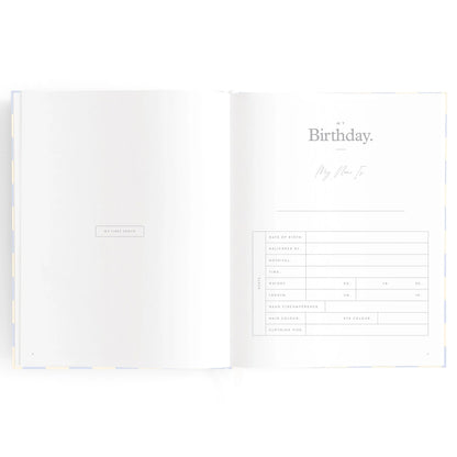 Fox and Fallow Baby Journal - Petal Stripe