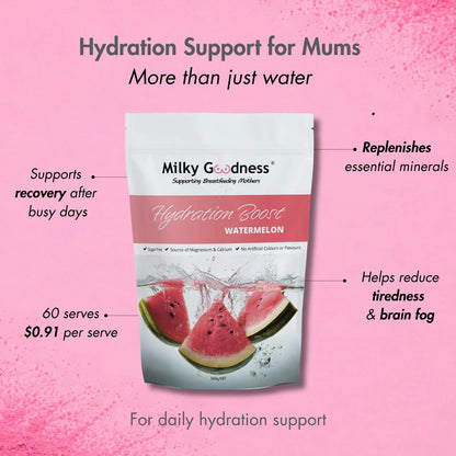 MILKY GOODNESS HYDRATION BOOST DRINK | WATERMELON