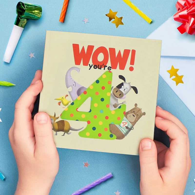Kids Paperback Birthday Card Books