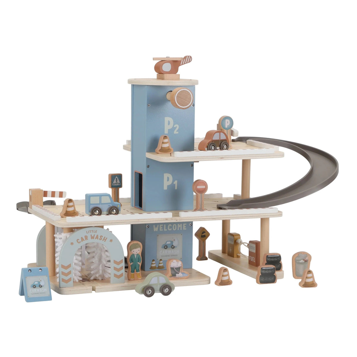 LITTLE DUTCH WOODEN GARAGE