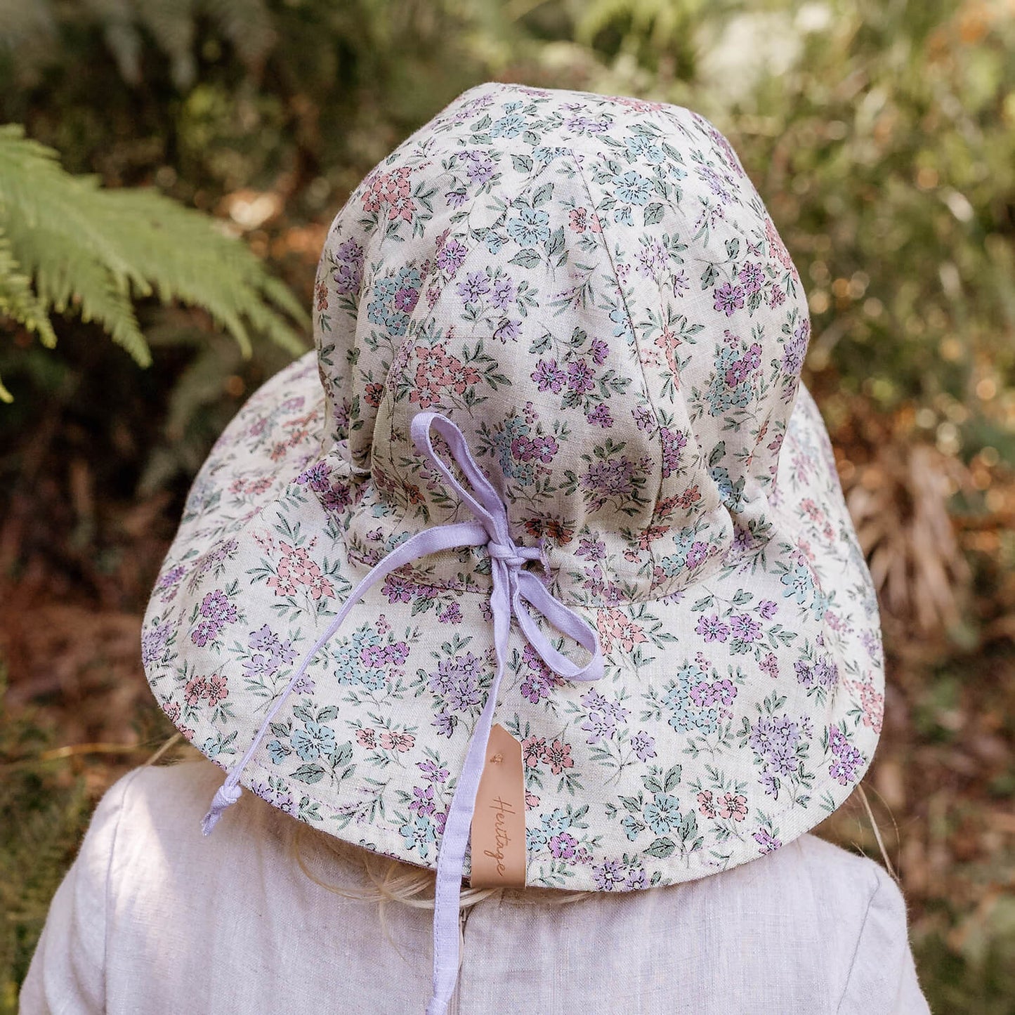 BEDHEAD WANDERER LINEN BUCKET SUNHAT | LAURA