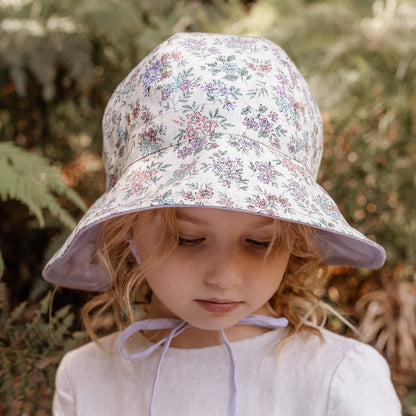 BEDHEAD WANDERER LINEN BUCKET SUNHAT | LAURA