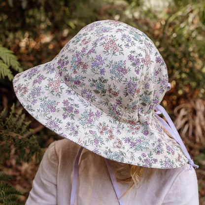 BEDHEAD WANDERER LINEN BUCKET SUNHAT | LAURA