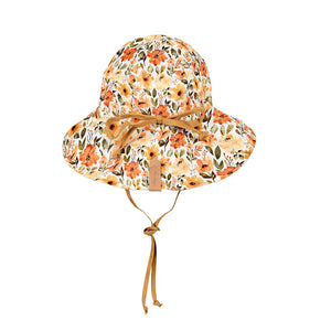 Bedhead Wanderer Linen Bucket Sunhat - Margaret/Maize