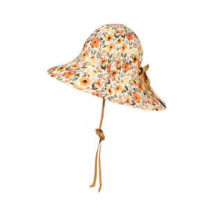 Bedhead Wanderer Linen Bucket Sunhat - Margaret/Maize