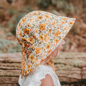 Bedhead Wanderer Linen Bucket Sunhat - Margaret/Maize