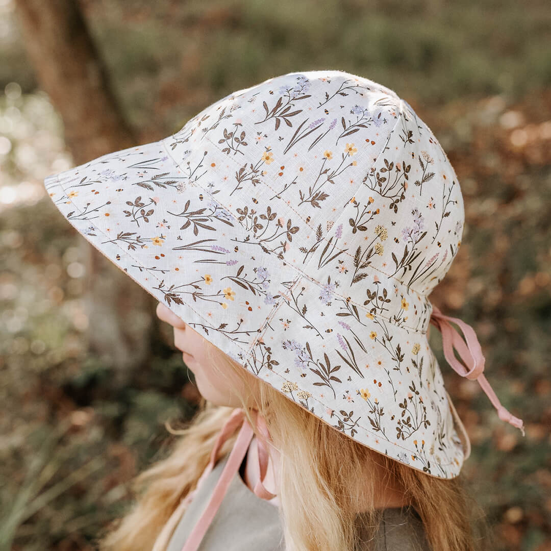 BEDHEAD WANDERER LINEN BUCKET SUNHAT | PROVENCE