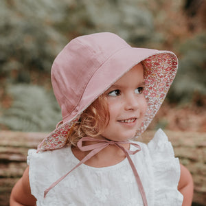 Bedhead Wanderer Linen Bucket Sunhat - Ramble/Rosa