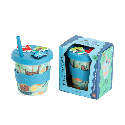 CHINO CLUB CHARM CUP WITH LID | PIRATE